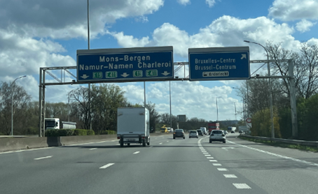 Sortie d'autoroute photo